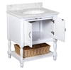Tủ Lavabo Beverly 30in White