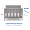 Cũi trẻ em Fancy 4-in-1 Convertible Crib