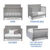Cũi trẻ em Fancy 4-in-1 Convertible Crib