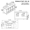 Tủ Lavabo Ronald 72 inch