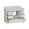 Tủ Lavabo Abbey White 48-inch