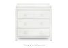 Tủ đựng đồ 3 ngăn kéo Bianca White