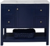 Tủ Lavabo Lakeshore Blue 42-inch