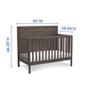 Cũi trẻ em 4in1 Cambridge Delta Children
