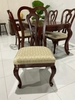 Bộ bàn ăn tân cổ điển màu nâu Cherry