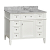 Tủ Lavabo Hailey White 42-inch