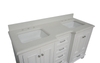 Tủ Lavabo Nantucket 60inch White