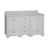Tủ Lavabo Nantucket 60inch White