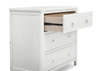 Tủ đựng đồ 3 ngăn kéo Bianca White