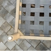 Sofa góc đan dây ngoài trời Polyeste Article Gray