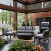 Bộ Sofa Distric gỗ Teak Suntone