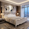 Giường Angle vương miện King