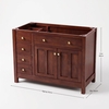 Khung Tủ Bếp & Đảo Bếp Gỗ Cherry Ove 42inch
