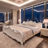 Giường Angle vương miện King