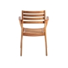 Ghế bành gỗ Teak Nhật Bản