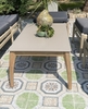 Bàn Sofa mặt tròn Mikado chân cong