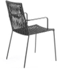 Ghế tựa lưng chữ X tay vịn KaveHome