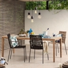 Ghế tựa lưng chữ X tay vịn KaveHome