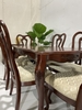 Bộ bàn ăn tân cổ điển màu nâu Cherry