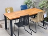 Bàn ăn ngoài trời cao cấp màu Honey - Xanh Navy