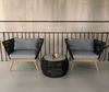 Bàn sofa tròn đan dây Modloft