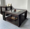 Bàn sofa mặt kính Livin'd Wood