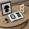 Bàn sofa oval phòng khách