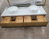 Tủ Lavabo Gắn Tường Walnut 60 inch