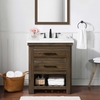 Tủ Lavabo Rustic Almond Latte 30 inch