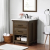 Tủ Lavabo Rustic Almond Latte 30 inch