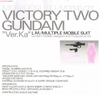 V2 GUNDAM Ver. Ka MG 1/100 BANDAI