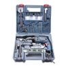 Máy khoan động lực Bosch GSB 13 RE SET 100 chi tiết 650W (Xanh)