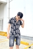 Sơ Mi Cộc Ngắn Tay Hoa