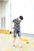 Sơ Mi Cộc Ngắn Tay Hoa
