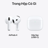 AirPods 4 - Bản tiêu chuẩn MXP63 - Hàng chính hãng
