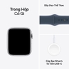 Apple Watch SE 2023 GPS - Mặt nhôm - Dây cao su