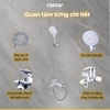 Sen nóng lạnh Caesar S393C