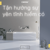 Bồn tắm chân yếm Caesar AT0670 L(R)