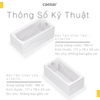 Bồn tắm chân yếm Caesar AT0670 L(R)