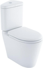 C17017  Bồn cầu COTTO 02 khối, Két nước hình tam giác, lắp đặt ở góc trái hoặc phải