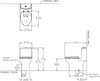 C1053 Bồn cầu COTTO 01 khối MICC