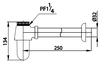 CT6810(HM) Xi phông (Basin trap / Siphon) Cotto