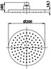 Z94V  bát Sen tắm mưa COTTO