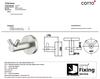 Móc treo khăn bằng thép không gỉ CT0293#SA(HM)