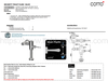 CT457XNS- Van xả bồn cầu COTTO (Top inlet)