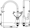 CT130C57(HM) - Vòi rửa bát COTTO lạnh