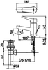 CT2178AE Vòi chậu / lavabo COTTO NEXT III