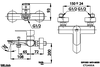 CT2405A - Củ sen tắm COTTO nóng lạnh gắn tường WALTZ