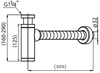 CT6814AX(HM) - Ống thải COTTO