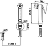 CT9912#CR Vòi xịt vệ sinh COTTO